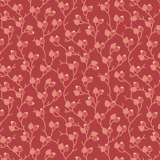 AND Cocoa Pink A-600-R Sweet Pea - Cotton Fabric