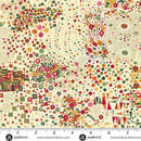 AND Golden Symphony - 155-Q Cream - Cotton Metallic Fabric