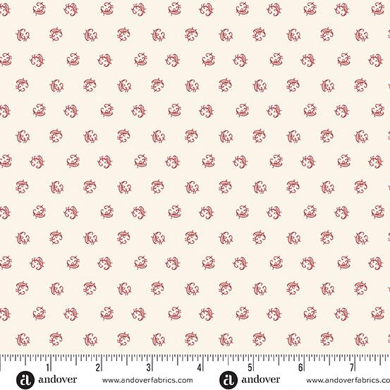 AND Joy Ornament - A-1045-L Snow Angels - Cotton Fabric