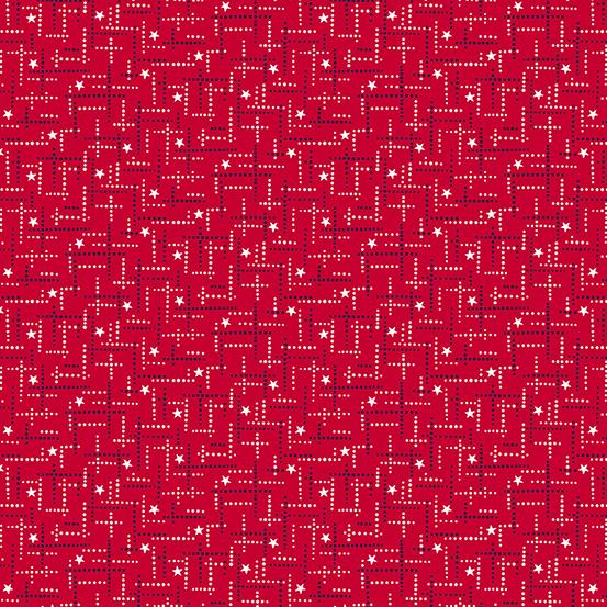 AND Salute - A-884-R - Cotton Fabric