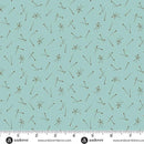 AND Sewing Basket Pin Up - A-952-B Turquoise - Cotton Fabric