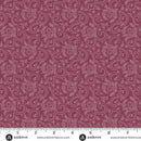 AND Sewing Basket Seagrass - A-953-E Ruby - Cotton Fabric