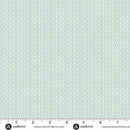 AND Sewing Bird Chevron - 1620-B Seafoam - Cotton Fabric