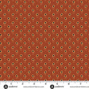 AND Spice Market Paisley - 6021-R Cayenne - Cotton Fabric