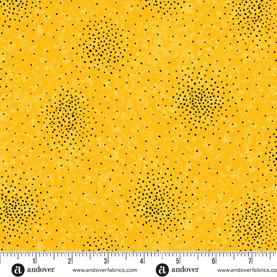 AND Sunflower Meadow - A-903-Y - Cotton Fabric