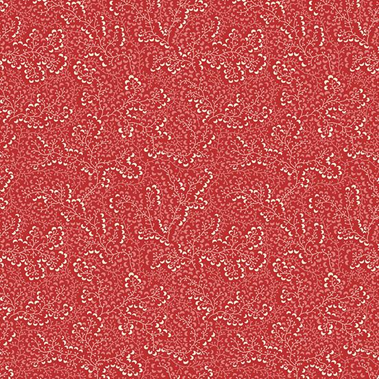 AND Tradewinds Coralberry - A-814-R Lava - Cotton Fabric
