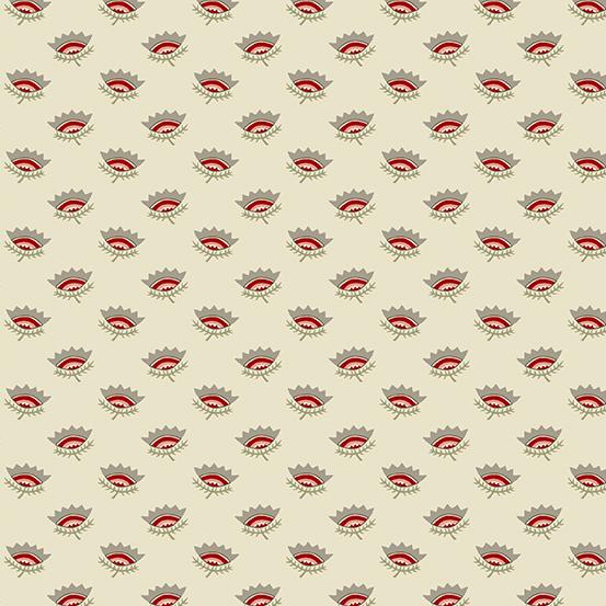 AND Tradewinds Crown Flower - A-810-L Albacore - Cotton Fabric