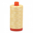 Aurifil Mako Cotton Embroidery Thread 50wt 1422yds - A1150-3910 Variegated Lemon Ice - Notions
