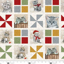 BLK A Purr-fect Holiday Season - 4064-48 Multi - Cotton Fabric