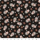 BLK Cheerful Cheeks - 3486-99 Black - Cotton Fabric