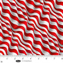 BLK Fire Alarm - 4101-88 Red - Cotton Fabric