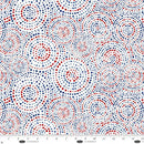 BLK Hexi-Dots 108" - 4185-08 Patriotic - Cotton Fabric