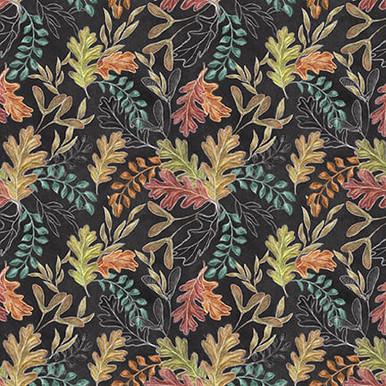 BLK Late Summer Harvest - 3309-99 Charcoal - Cotton Fabric