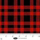 BLK Plaid Essentials - 3963-88 Red - Cotton Fabric