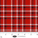 BLK Plaid Essentials - 3970-88 Red - Cotton Fabric