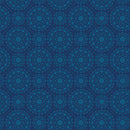 BTX Among The Wildflowers II Meadowsweet - 17106-11 Indigo - Cotton Fabric