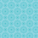 BTX Among The Wildflowers II Meadowsweet - 17106-24 Aqua - Cotton Fabric