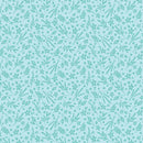 BTX Among The Wildflowers II Sketch Book - 17104-24 Aqua - Cotton Fabric