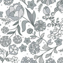 BTX Botanica - 13682-08 Gray - Cotton Fabric