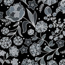 BTX Botanica - 13682-13 Charcoal - Cotton Fabric