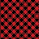 BTX Chillin & Grilllin Gingham Check - 14359-20 Red/Black - Cotton Fabric