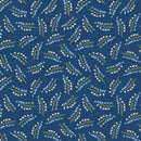 BTX French Meadow Meadow Toss - 16463-54 Dark Blue - Cotton Fabric