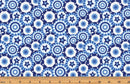 BTX Patriotic 108" Banner Celebration - 15017W-55 Blue - Cotton Wide Back Fabric