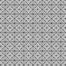 BTX Xanadu Diamond Circles - 16158-09 White Black - Cotton Fabric