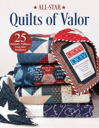 CHK All-Star Quilts of Valor: 25 Patriotic Patterns from Star Designers - SF6455-6