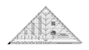 CHK Creative Grids Half-Square 4 in1 - CGRBH1