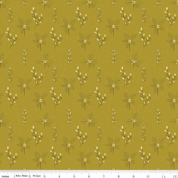 CWH Fall's In Town - C13513-GREEN - Cotton Fabric