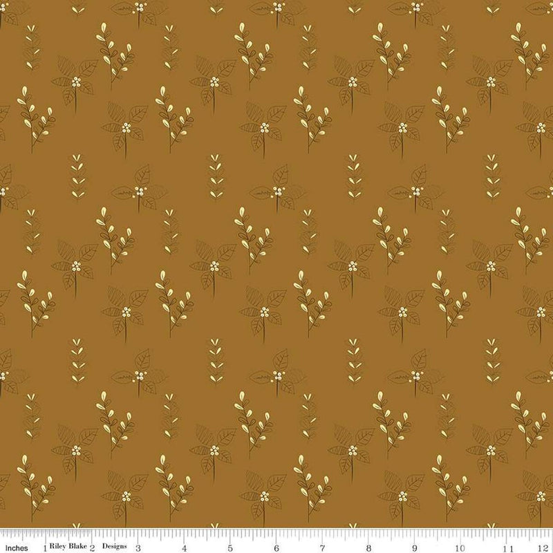 CWH Fall's In Town - C13513-TAN - Cotton Fabric