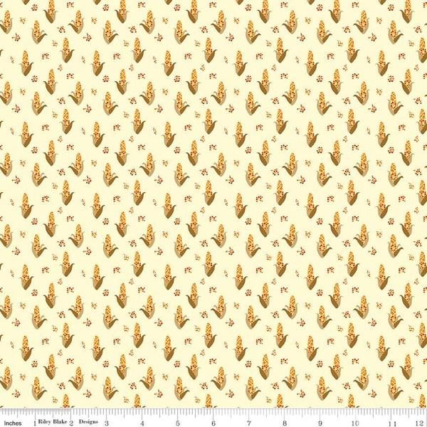CWH Fall's In Town - C13514-CREAM - Cotton Fabric
