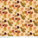 CWH The Awe Of Autumn Leaves - C16191-LATTE - Cotton Fabric
