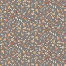 DS Count On Me Fungi - DNS3314-PEWTER - Cotton Fabric