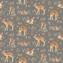 DS Count On Me Oh Deer - DNS3315-PEWTER - Cotton Fabric