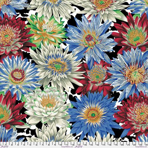 FS Kaffe Fassett Collective - Tropical Water Lilies PWPJ119.CONTRAST - Cotton Fabric