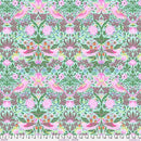 FS Kaffe x Morris & Co. Strawberry Thief - PWKW013.AQUA - Cotton Fabric