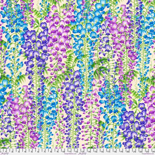 FS Temple Garden - PWSL121.IVORY - Cotton Fabric
