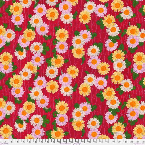 FS Temple Garden - PWSL124.RED - Cotton Fabric