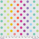 FS True Colors Graywork Disco Poms - PWTP262.WHISPER - Cotton Fabric