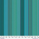 FS Woven Stripes Caterpillar Stripe - WSGP001.AQUA - Cotton Fabric