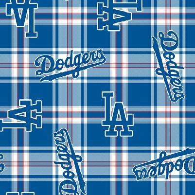 FT MLB Los Angeles Dodgers - 6618-B - Polyester Fleece