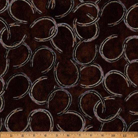 HFF On The Range - V5315-39 Rust - Cotton Fabric
