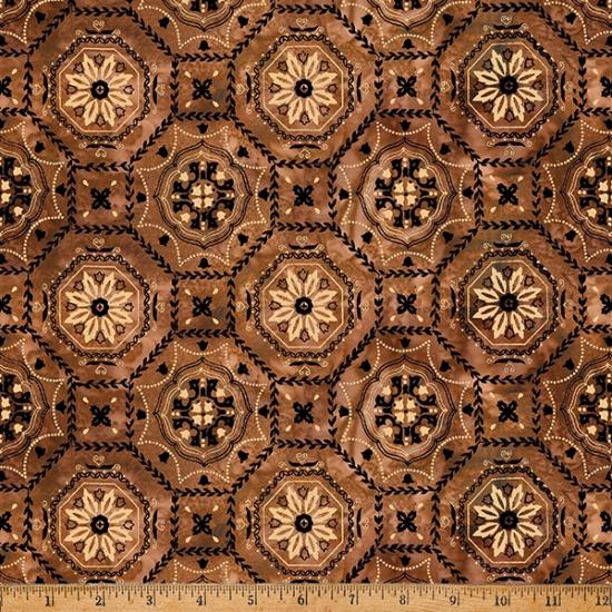 HFF On The Range - V5316-A25 Antique Beige - Cotton Fabric