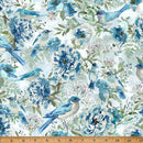 HFF Porch View - V5299-113 Frost - Cotton Fabric