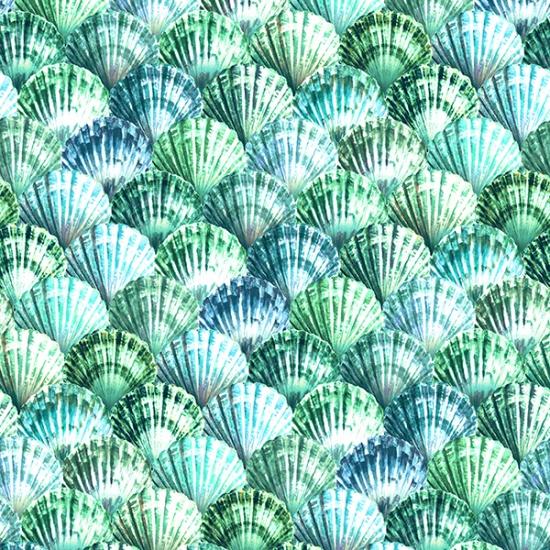HFF Tides of Color- V5262-522 Seagrass - Cotton Fabric