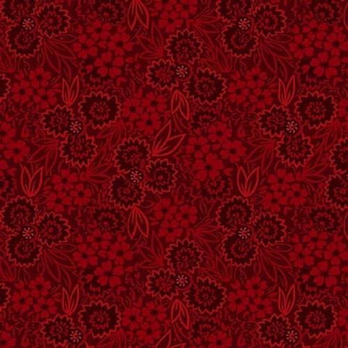 HG Autumn Farmhouse - 974-88 Red - Cotton Fabric