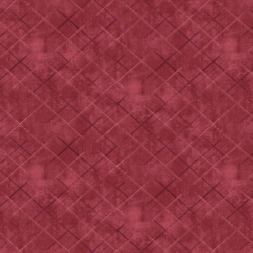 HG One Sister Basics 2769-80 Rose Red - Cotton Fabric