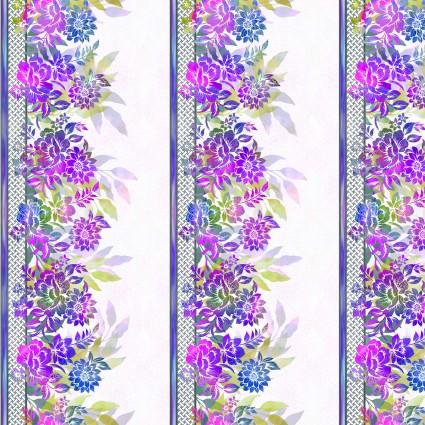 ITB Garden of Dreams II - IBFGDRT1JYR-2 Purple - Cotton Fabric